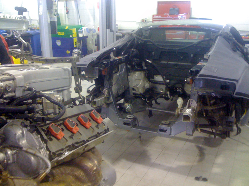 Illustration for article titled Audi R8: Supercar Teardown